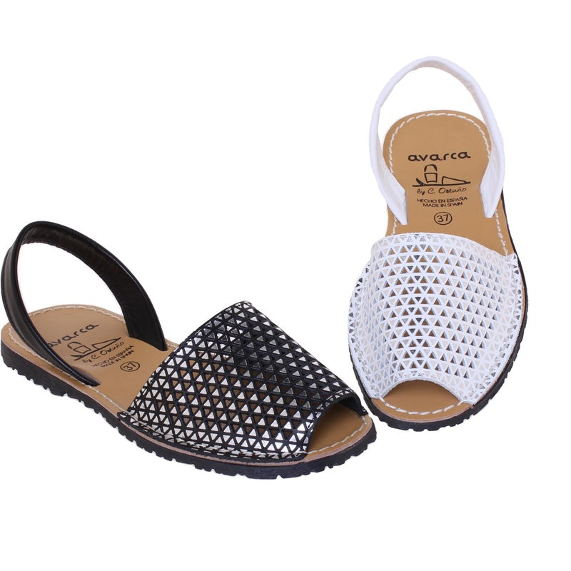 Sandalo donna Minorchina in pelle