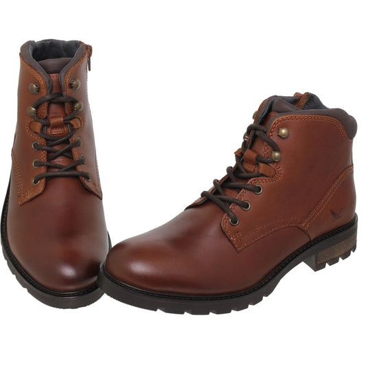 STIVALETTO UOMO PELLE
