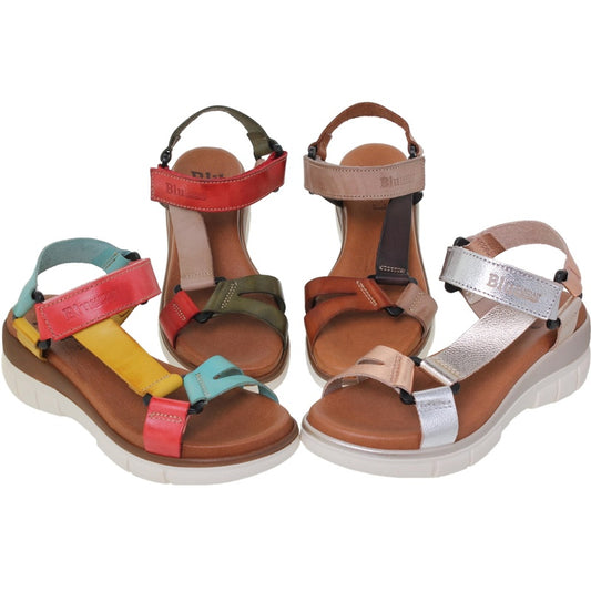 Sandali donna in pelle