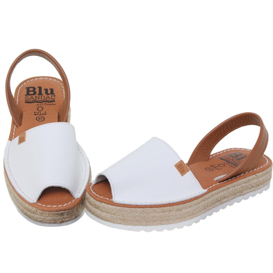 Sandalo donna minorchina in pelle